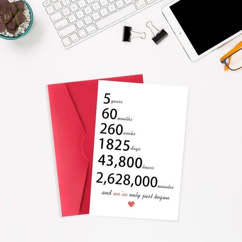 بطاقات الذكرى السنوية المضحكة للأزواج، بطاقات الذكرى السنوية الرومانسية لمدة 4 سنوات هدايا له، بطاقة الذكرى السنوية الرابعة للزفاف المثالية للزوج والزوجة، بطاقة جيدة معًا لمدة 4 سنوات للأزواج، 4 in Kuwait