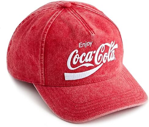 AMERICAN NEEDLE Coca-Cola Vintage Snapback Cap, Raglan Official Coke Hat Red in Saudi Arabia