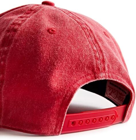 AMERICAN NEEDLE Coca-Cola Vintage Snapback Cap, Raglan Official Coke Hat Red in Saudi Arabia