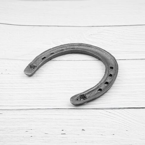 ECSiNG 4PCS Rustic Horseshoe Wall Decor Cast Iron Horseshoe Wall Hanging Ornaments Good Luck Blessing Gift for Indoor Outdoor Farmhouse Door Wall Decor in Saudi Arabia