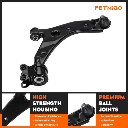 2 Pcs Front Suspension Kit Lower Control Arms with Ball Joints Fit for Mazda 3 2004-2009, for Mazda 5 2006-2017 in Saudi Arabia