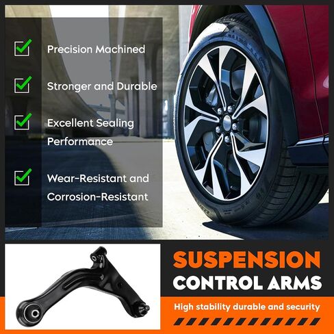 2 Pcs Front Suspension Kit Lower Control Arms with Ball Joints Fit for Mazda 3 2004-2009, for Mazda 5 2006-2017 in Saudi Arabia