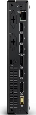 كمبيوتر سطح المكتب Lenovo ThinkCentre M625 Tiny (AMD A4-9120c 2-Core، ذاكرة الوصول العشوائي 16 جيجابايت، 128 جيجابايت SSD، AMD Radeon R4، AC WiFi، Bluetooth 5.0، RJ-45، 6 USB، 2 منفذ عرض، Win 11 Home) مع ماوس USB و مركز دوكزتورم in Kuwait