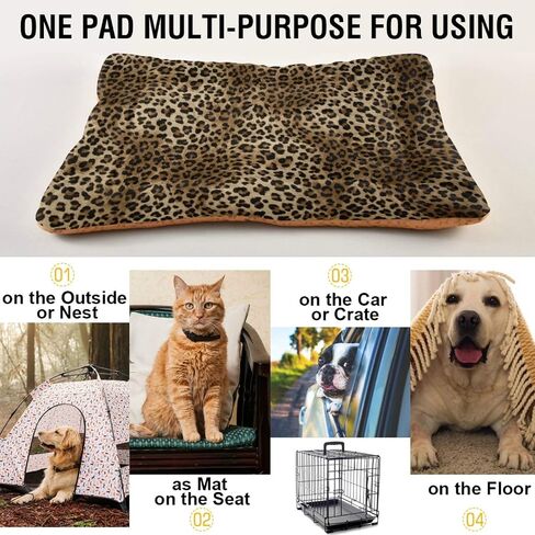 Blueangle American Football Field Dog Bed Cat Bed, Rectangle Comfortable Pet Bed, Ultra Soft Calming Dog Bed for Small Medium Large Dogs, 18" x 24" in Saudi Arabia