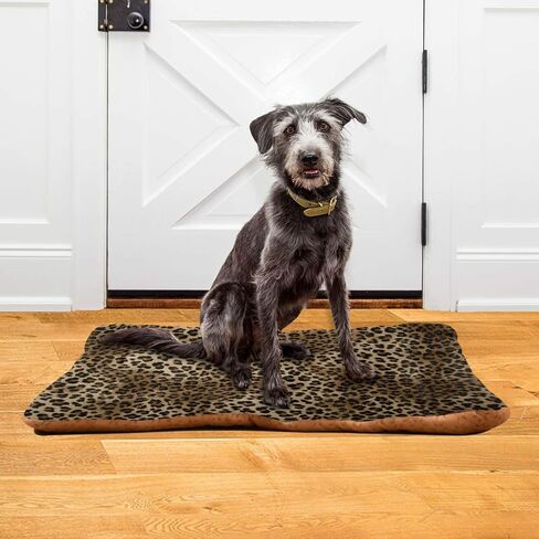 Blueangle American Football Field Dog Bed Cat Bed, Rectangle Comfortable Pet Bed, Ultra Soft Calming Dog Bed for Small Medium Large Dogs, 18" x 24" in Saudi Arabia