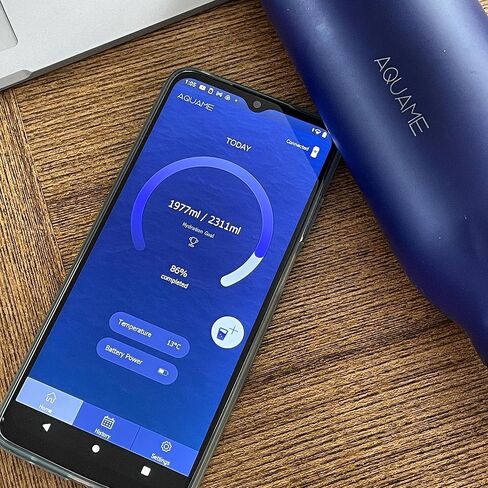 Smart Water Bottle Castle Black in Saudi Arabia