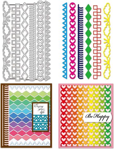 BENECREAT Umbrella Rain Boots Cutting Dies, Snowflakes Sun Stencils Decorative Embossing Stencils for Scrapbooking, Photo Album, Greeting Card Making, 0.8mm Thick in Saudi Arabia