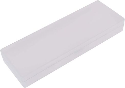 4 Pcs Plastic Pencil Case Plastic Stationery Case with Hinged Lid and Snap Closure for Pencils,Pens,Office Supplies in Kuwait