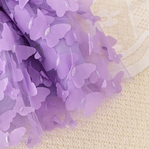 Baby Girl Clothes Summer Outfit Butterfly Puffy Mesh Skirt Ruffle Sleeveless Romper with Headband Set 0-12 Months in Saudi Arabia