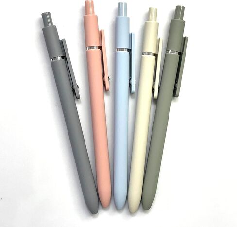 sencoo 25 pack Blue Gel Pens Pens Retractable Roller Ball Pens 0.5mm Cute Student Pens School Office Gift Pens (style1, Blue) in Saudi Arabia