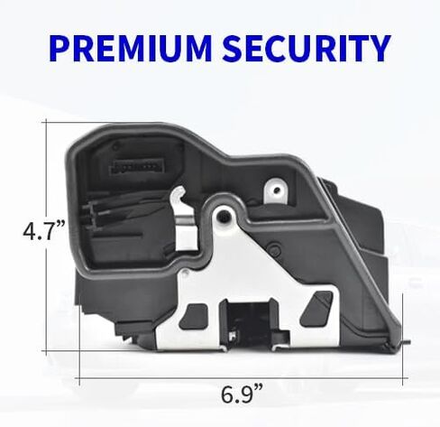 محرك قفل الباب الأمامي الأيمن للراكب، مناسب لسيارات BMW 128i 135i 323i 328xi 328i 335d 335i 335xi 525i 528i 530i 530xi 535i 550i 650i Z4 X3 X5 M3 M6 E60 E65 E70 E90، استبدل 51217 202146 in Kuwait