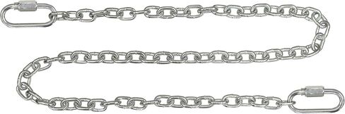 Buyers Products 11220 Class 2 & 3 Trailer Safety Chain with Quick Link Connectors, 72" Chain, 9/32" Chain Diameter, 5,000lb MGTW, Threaded Quick Link for Trailers, Swings, Versatile & Strong Silver in Saudi Arabia