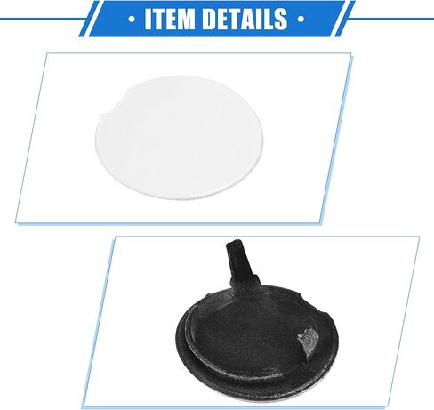 Car Towing Tow Eye Hook Cover Cap Compatible for Ford Explorer 2011-2015, Durable Plastic White Front Bumper in Saudi Arabia