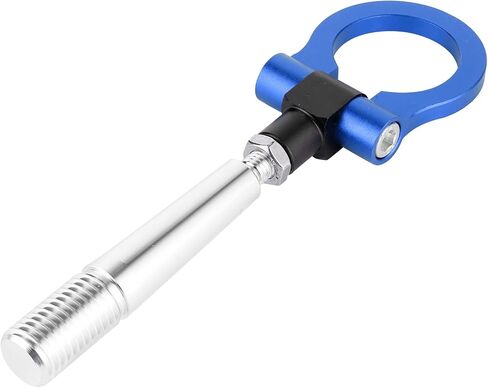 Car Tow Hook, Fydun CNC Aluminum Tow Hook for JDM Style Screw on Track Racing Towing Ring Car Auto Trailer Ring Fit for Infiniti FX35/FX45/FX50 QX70 (White) in Saudi Arabia