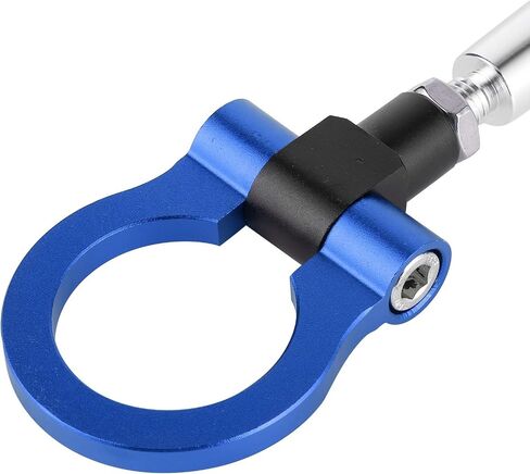 Car Tow Hook, Fydun CNC Aluminum Tow Hook for JDM Style Screw on Track Racing Towing Ring Car Auto Trailer Ring Fit for Infiniti FX35/FX45/FX50 QX70 (White) in Saudi Arabia
