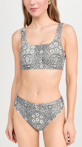 Sea Women's Katrine Print Bikini Top in Saudi Arabia