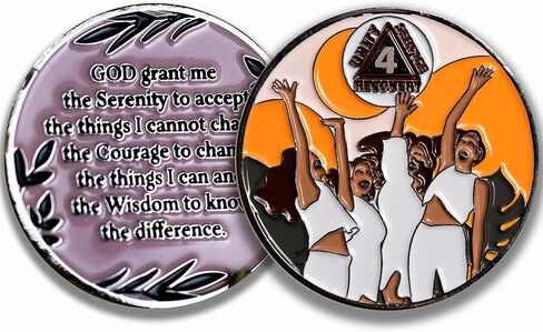 2 YEAR SOBRIETY COIN - AA Coins and Medallions | Sobriety Chip - AA Medallions 2 Year - AA Chips and Medallions | AA Anniversay Coins - AA Medallions 1-65 | AA Recovery Chips in Saudi Arabia