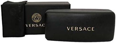 نظارات شمسية غير منتظمة من Versace VE4432U للنساء + حزمة مع مجموعة نظارات مجانية من Designer iWear in Kuwait