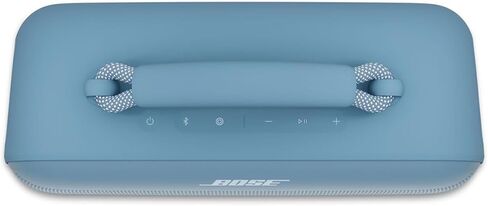 مكبر صوت Bose SoundLink Max المحمول الجديد، مكبر صوت بلوتوث كبير مقاوم للماء، عمر بطارية يصل إلى 20 ساعة، USB-C، مدخل AUX مدمج 3.5 مم، مع كابل Aux H&A 3 بوصة (أسود) in Kuwait