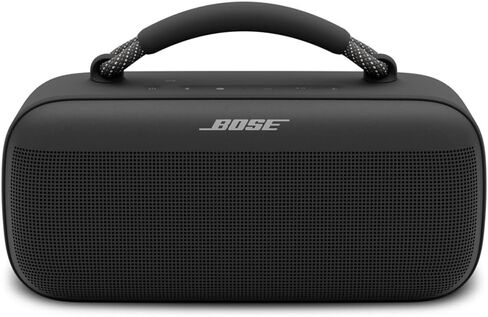Bose New SoundLink Max Portable Speaker, Large Waterproof Bluetooth Speaker, Up to 20 Hours of Battery Life, USB-C, Built-in 3.5mm AUX Input, with H&A 3' Aux Cable (Black) in Saudi Arabia