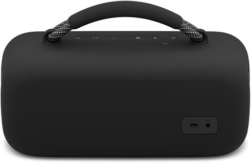 Bose New SoundLink Max Portable Speaker, Large Waterproof Bluetooth Speaker, Up to 20 Hours of Battery Life, USB-C, Built-in 3.5mm AUX Input, with H&A 3' Aux Cable (Black) in Saudi Arabia