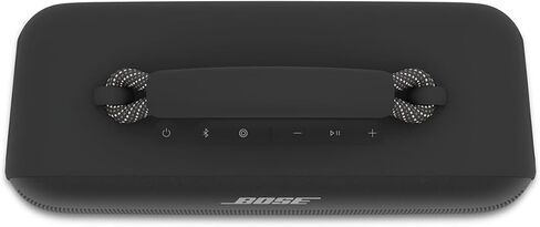 Bose New SoundLink Max Portable Speaker, Large Waterproof Bluetooth Speaker, Up to 20 Hours of Battery Life, USB-C, Built-in 3.5mm AUX Input, with H&A 3' Aux Cable (Black) in Saudi Arabia