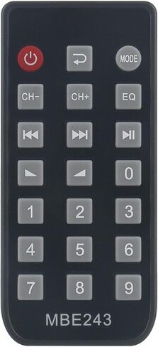 VINABTY Replaced Remote fit for Pyle Home Audio Stereo Amplifier PDA4BU.5 PDA6BU PDA7BU PDA65BU PDA29BU PDA8BUWM PPRE70BT PFA600BU PTA44BT PTA66BT PDA4BU PTA66BT.6 PDA9HBU.5 PDA65BU.5 PDA29BU.5 in Saudi Arabia