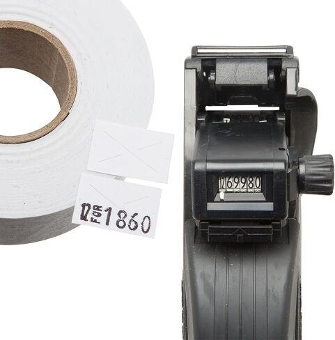 1812 White Pricing Labels for Garvey 18-6 One Line Price Gun, 11 Rolls - 14,000 in Saudi Arabia