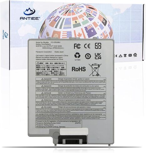 FZ-VZSU88U 94Wh FZ-VZSU84U Tablet Battery for Panasonic Toughpad FZ-G1 Series FZ-G1 FZG1 Series FZ-G1A FZ-G1B FZ-G1C FZ-G1F FZ-G1J FZ-G1K FZ-G1L FZ-G1M FZ-G1N FZ-VZSU84R FZ-VZSU84UR 10.8V 8700mAh in Saudi Arabia