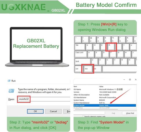 GB02XL Battery for HP Chromebook 14-DB0051CL X360 11 G2 EE Chromebook 11A G5 G6 G8 EE Series Notebook HSTNN-UB7M HSTNN-DB7X L42550-271 L42550-541 L42583-005 917725-855 47.3Wh 14-DH in Kuwait