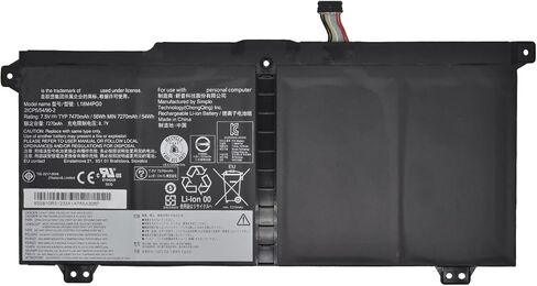 بطارية كمبيوتر محمول L18M4PG0 L18C4PG0 L18D4PG0 L18L4PG0 لأجهزة Lenovo Yoga Chromebook C630 Chromebook C340-15 81T9 Series 5B10R51232 5B10R51233 5B10R51234 5B10W67287 5B10W67412 5B10W6741 8 SB10W67197 7.5 فولت 56 وات في الساعة in Saudi Arabia