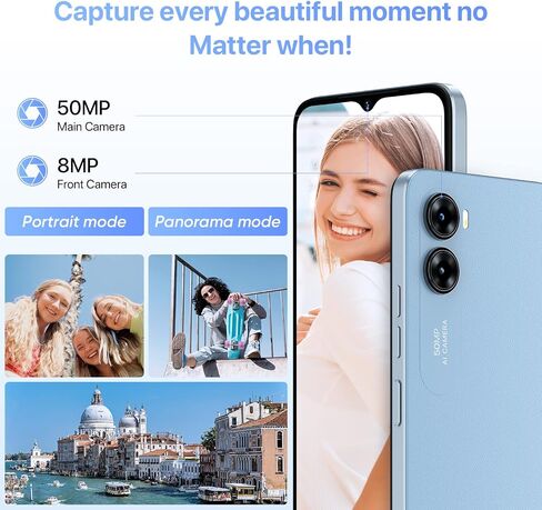 UMIDIGI G3 MAX 8+128GB Android 13 هاتف خلوي غير مقفل، هاتف ذكي بكاميرا AI فائقة الوضوح 50 ميجابكسل، شاشة FHD 6.6 بوصة، هاتف Android، بطارية ضخمة 5150 مللي أمبير في الساعة، دعم الهاتف المحمول قابل للتوسيع حتى 1 تيرابايت... in Kuwait