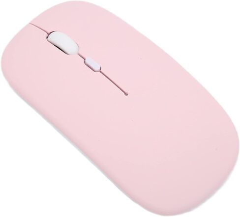 Zunate 2.4G Mouse, Portable Smart Cordless Mouse, Builtin Rechargeable Battery, with BT Receiver and Charging Cable, for Office, Laptop, Computer, Tablet, Gifts (Dual Mode) in Saudi Arabia