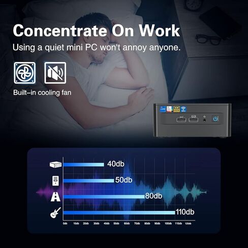 Intel NUC13 Pro NUC13ANHi5 16GB RAM 512GB SSD Mini PC Mini Computer,i5-1340P 12 Core,16 Thread,Win 11 Pro Mini Computers,Up to 4.6 GHz Turbo,NVMe SSD DDR4RAM,WiFi 6E,BT 5.3,8K Support,HTPC,Gaming in Kuwait