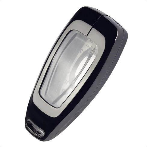 Carbon Fiber Pattern zinc Alloy Smart Key Case Cover Compatible with Ford C-MAX Escape Fiesta Focus RS Fusion Keyless Car Remote Accessory in Saudi Arabia