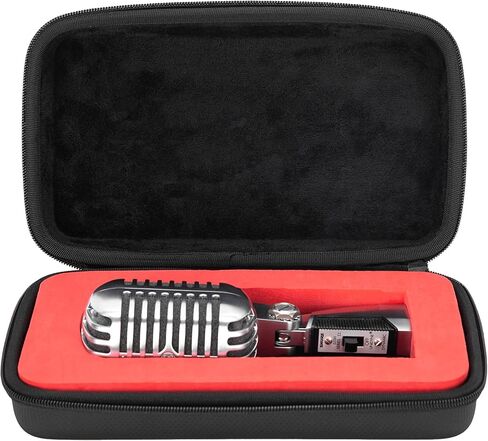 ANALOG CASES Shure Super 55 Case - Custom-Fitted Compact GLIDE Case for Travel in Saudi Arabia