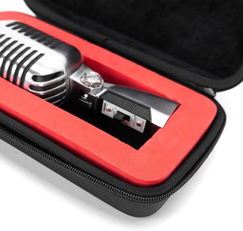ANALOG CASES Shure Super 55 Case - Custom-Fitted Compact GLIDE Case for Travel in Saudi Arabia