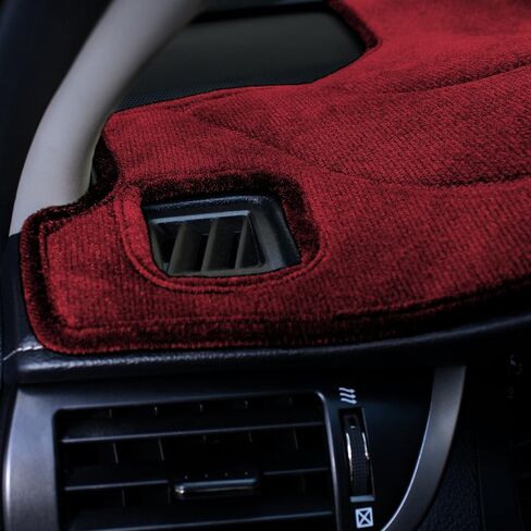 Coverking Custom Fit Dashcovers for Select Subaru Legacy and Outback Sedan Models - Velour (Black) in Saudi Arabia