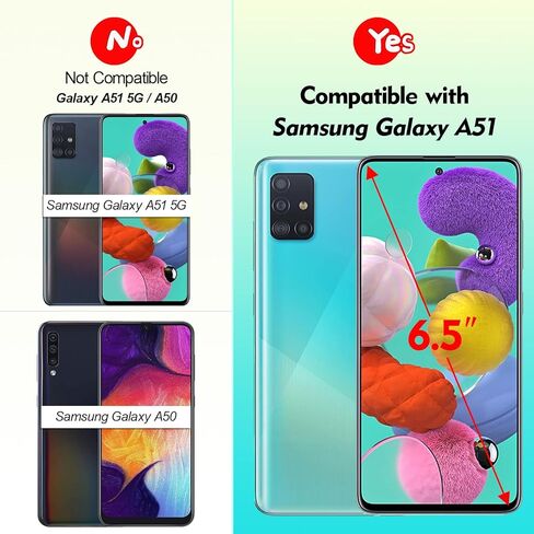 شاشة LCD لهاتف سامسونج جالاكسي A51 A515 A515U1 A515U SM-A515F/DSN Incell Pantalla LCD تعمل باللمس محول الأرقام (ليس لـ A51 5G A516) in Kuwait