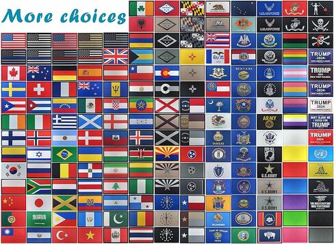 JBCD 2 حزمة من علم البحرية الأمريكية أعلام قوة الجيش التكتيكية التصحيح فخر العلم التصحيح للملابس قبعة التصحيح فريق التصحيح العسكري in Kuwait