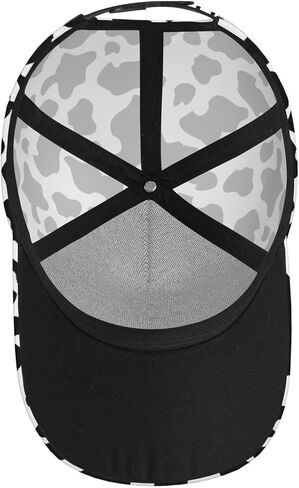 Cute Cow Print Baseball Cap Cute Cow Print Hats for Men and Women in Saudi Arabia