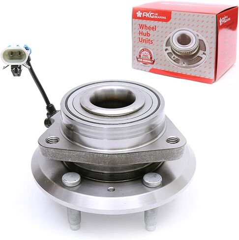 FKG 513276 مجموعة محور العجلة الأمامية تناسب 2007-2009 Chevy Equinox Pontiac Torrent سوزوكي XL-7، 2008-2010 Saturn Vue، 2012-2015 Chevy Captiva Sport، 5 عروات مع ABS in Saudi Arabia