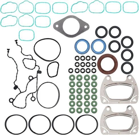 Torchbeam Head Gasket Set 26541 PT/HS 26541 PT Fit for Ram1500/1500 Classic,200,300,Avenger,C/V,Challenger,Charger,Durango,Grand Caravan,Grand Cherokee,Journey,ProMaster,Routan,Town&Country,Wrangler in Kuwait