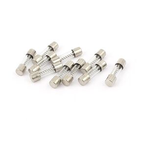 uxcell 10 Pcs 250V 12A 12Amp Slow Blow Glass Fuses Tubes 5mm x 20mm