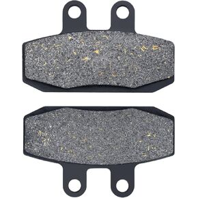 AHL Semi-metallic Rear Brake Pads Set for APRILIA Mana 850 2008-2011/Mana 850 GT (ABS Model) 2009-2014/Mana 850 ABS 2008-2013/MOTO GUZZI 750-V7 Special 2012-2014/750-V7 Stone 2012-2014