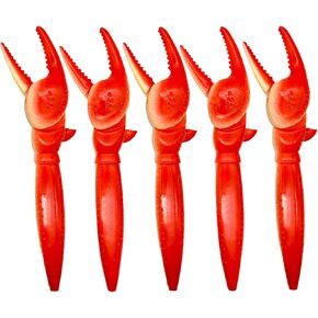 6PCS Novelty Crab Claw Pens Lobster Claw Pens Fun Ballpoint Pens Unique Pens With Black Ink Pen For School Supplies Birthday Party