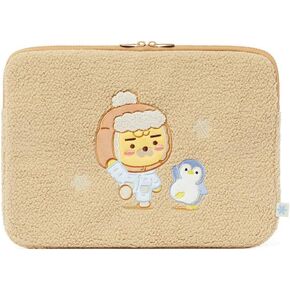 KAKAO Official Merchandise- Snow Village Ryan and Penguin Winter Gift Merchandise 13 inch Carrying Case Sleeve for laptops