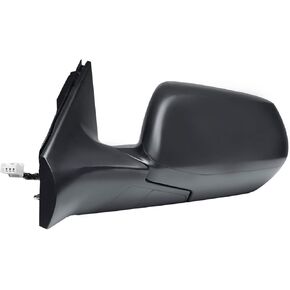Fit System Driver Side Mirror for HONDA CR-V LX, (US built, textured black, foldaway), w/o heater, w/o turn signal, w/o BSDS, w/o camera, Power,63068H