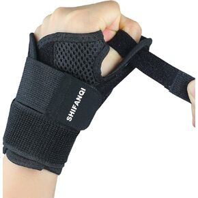 Trigger Thumb Splint for Left Right Hand,Thumb Spica Support Brace Wrist Stabilizer for Pain, Carpal Tunnel, Sprains, Arthritis, Tendonitis, Tenosynovitis with Adjustable Strap for Men Women (Pink)