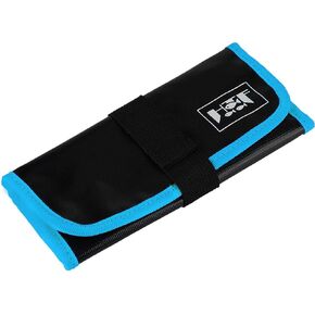 Jig Bag,Fishing Lure Jig Bag Waterproof PVC Pockets Bags Fishing Tackle Gear Tools Accessories Bag 31x22cm/12.2x8.6inch(Blue) Slow Jig Case Calcutta Bag Large saltwater jig carry pouch jig pouch
